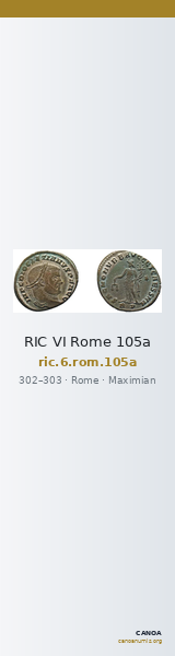 RIC VI Rome 105a — CANOA