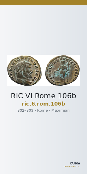 RIC VI Rome 106b — CANOA