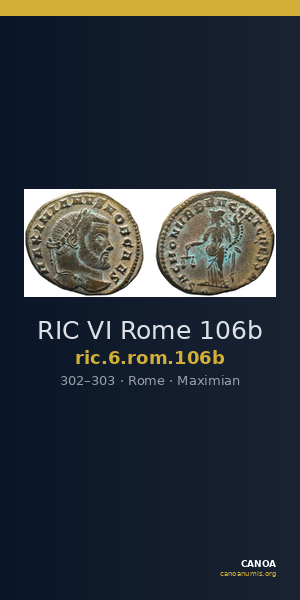RIC VI Rome 106b — CANOA