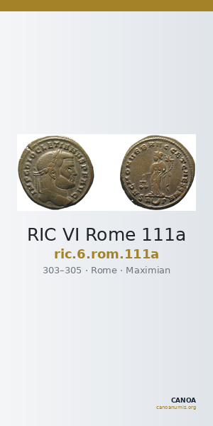 RIC VI Rome 111a — CANOA