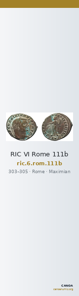 RIC VI Rome 111b — CANOA