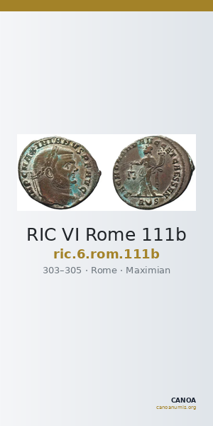 RIC VI Rome 111b — CANOA