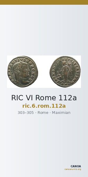 RIC VI Rome 112a — CANOA