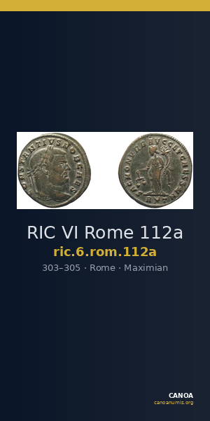 RIC VI Rome 112a — CANOA