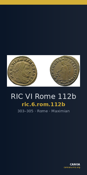 RIC VI Rome 112b — CANOA