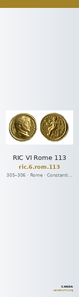 RIC VI Rome 113 — CANOA