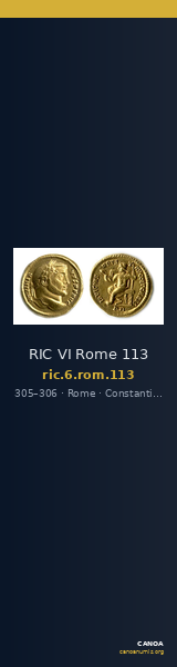 RIC VI Rome 113 — CANOA