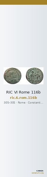 RIC VI Rome 116b — CANOA