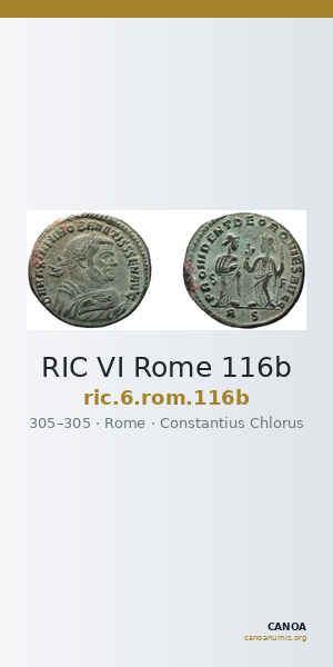 RIC VI Rome 116b — CANOA