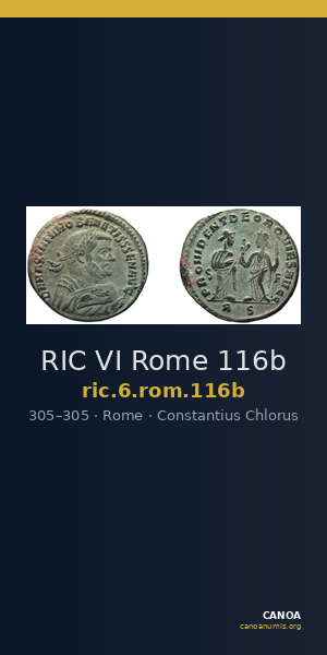 RIC VI Rome 116b — CANOA