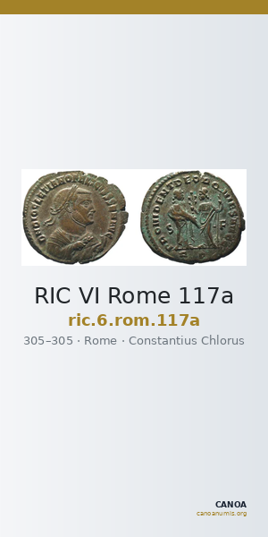 RIC VI Rome 117a — CANOA
