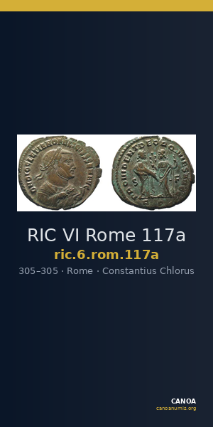 RIC VI Rome 117a — CANOA
