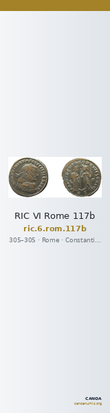 RIC VI Rome 117b — CANOA