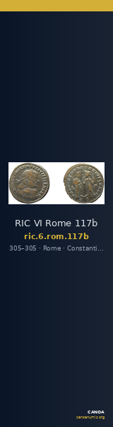 RIC VI Rome 117b — CANOA