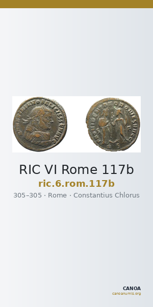 RIC VI Rome 117b — CANOA