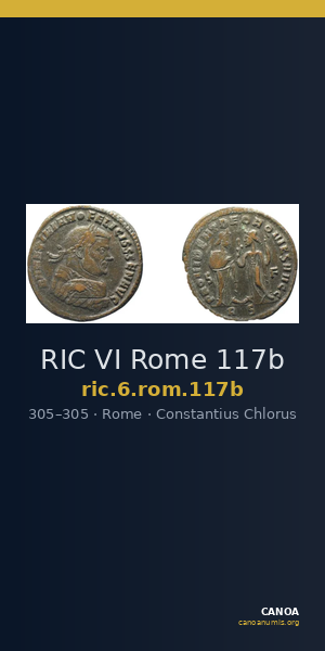 RIC VI Rome 117b — CANOA