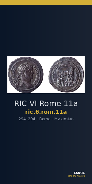 RIC VI Rome 11a — CANOA