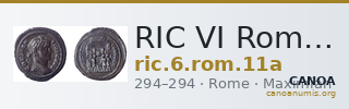 RIC VI Rome 11a — CANOA