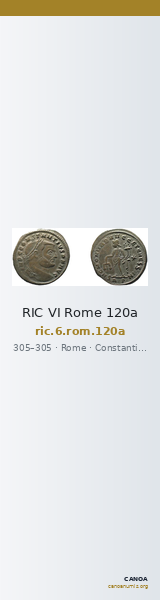 RIC VI Rome 120a — CANOA