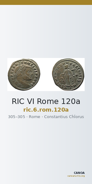 RIC VI Rome 120a — CANOA