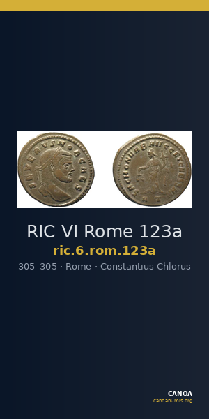 RIC VI Rome 123a — CANOA