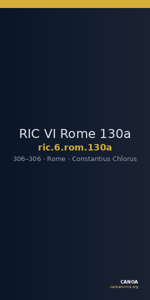 RIC VI Rome 130a — CANOA