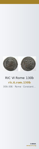 RIC VI Rome 130b — CANOA