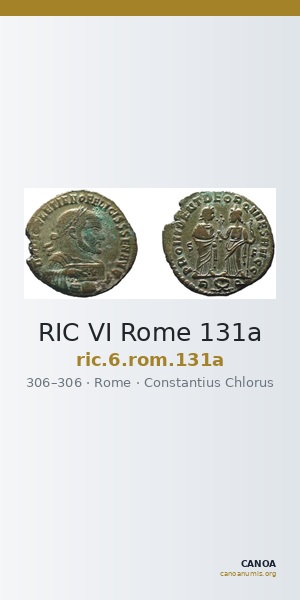 RIC VI Rome 131a — CANOA