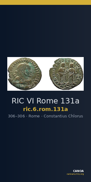 RIC VI Rome 131a — CANOA