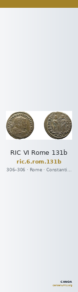 RIC VI Rome 131b — CANOA