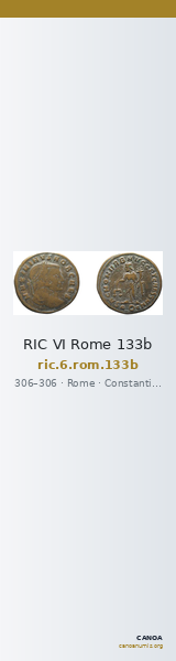 RIC VI Rome 133b — CANOA