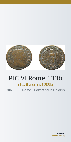 RIC VI Rome 133b — CANOA