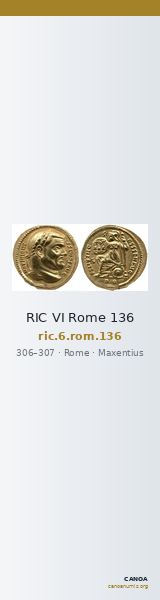 RIC VI Rome 136 — CANOA