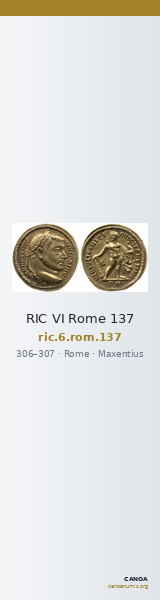 RIC VI Rome 137 — CANOA