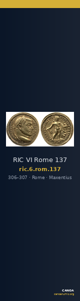 RIC VI Rome 137 — CANOA