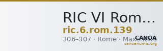 RIC VI Rome 139 — CANOA
