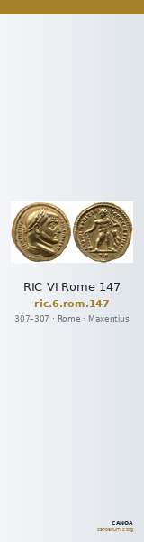 RIC VI Rome 147 — CANOA