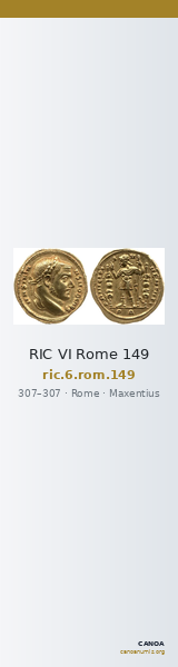 RIC VI Rome 149 — CANOA
