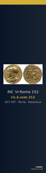 RIC VI Rome 152 — CANOA