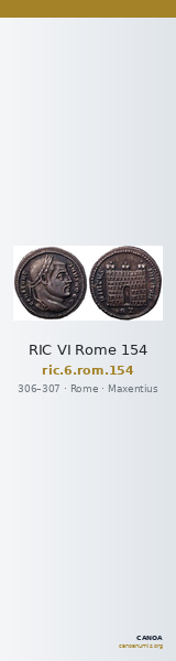 RIC VI Rome 154 — CANOA