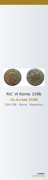 RIC VI Rome 159b — CANOA