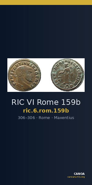 RIC VI Rome 159b — CANOA