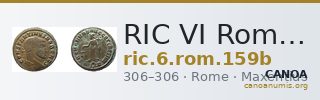 RIC VI Rome 159b — CANOA