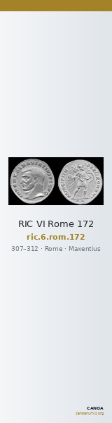 RIC VI Rome 172 — CANOA