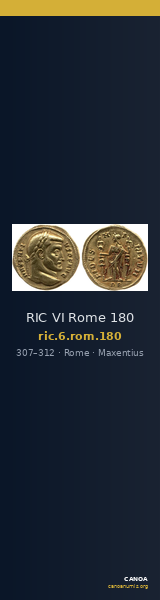 RIC VI Rome 180 — CANOA