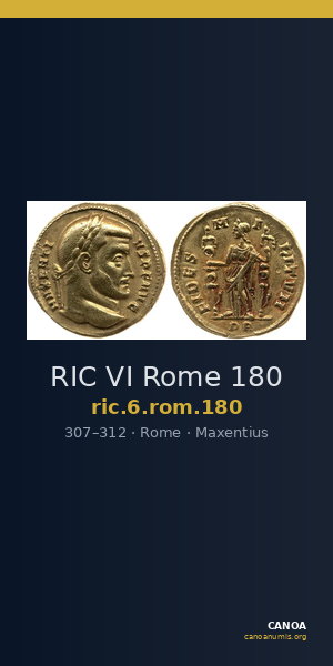 RIC VI Rome 180 — CANOA