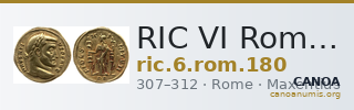 RIC VI Rome 180 — CANOA