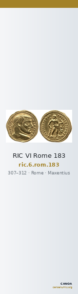 RIC VI Rome 183 — CANOA