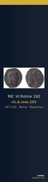 RIC VI Rome 192 — CANOA