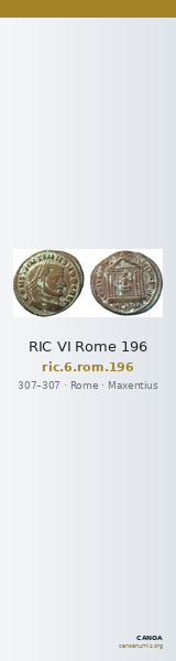 RIC VI Rome 196 — CANOA